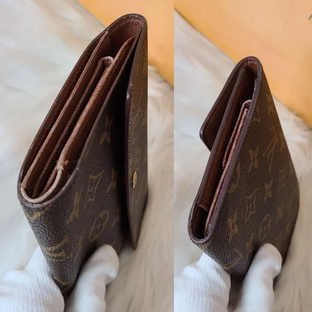 💯 Authentic Louis Vuitton Tifold Monogram Wallet 🍀